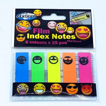 Nalepovacie lístky, neónové smile 45 x 12mm