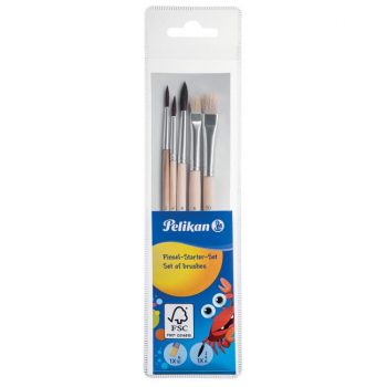 Sada štetcov Pelikan guľaté Starter-Set 5 ks
