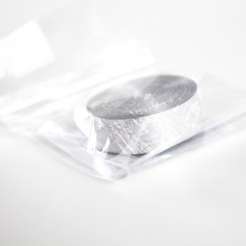 Dekoračná stuha metalická, šírka 10mm x 3m, strieborná